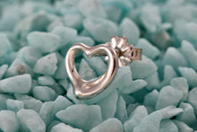 Load image into Gallery viewer, Tiffany &amp; Co. Elsa Peretti Silver Small 11mm Open Heart Earring *SINGLE*
