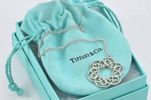 Tiffany & Co. Paloma Picasso Silver Multi Loving Hearts Swirl Necklace