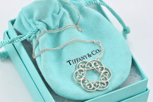 Tiffany & Co. Paloma Picasso Silver Multi Loving Hearts Swirl Necklace