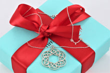 Load image into Gallery viewer, Tiffany &amp; Co. Paloma Picasso Silver Multi Loving Hearts Swirl Necklace
