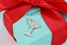 Load image into Gallery viewer, Tiffany &amp; Co. Silver Martini Glass Charm

