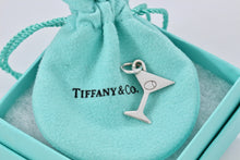 Load image into Gallery viewer, Tiffany &amp; Co. Silver Martini Glass Charm
