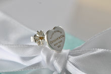 Load image into Gallery viewer, Return To Tiffany &amp; Co. Silver Mini Heart Stud Earring *SINGLE*
