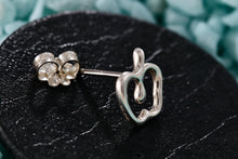 Load image into Gallery viewer, Tiffany &amp; Co. Elsa Peretti Silver Larger Apple Stud Earring *SINGLE*
