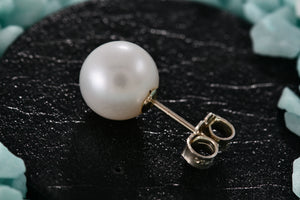 Tiffany & Co. Silver 9mm Pearl Bead Stud Earring *SINGLE*