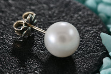 Load image into Gallery viewer, Tiffany &amp; Co. Silver 9mm Pearl Bead Stud Earring *SINGLE*
