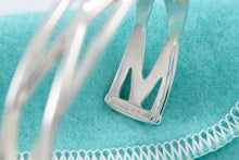 Load image into Gallery viewer, Tiffany &amp; Co. Silver Weave Knot Cuff Bracelet

