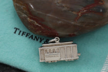 Load image into Gallery viewer, Tiffany &amp; Co. Silver Diamond Cable Car Charm
