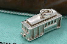 Load image into Gallery viewer, Tiffany &amp; Co. Silver Diamond Cable Car Charm
