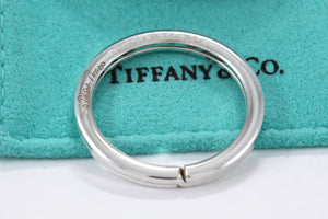 Tiffany & Co. Paloma Picasso Silver Circle Key Ring Keychain