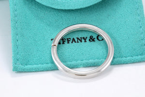 Tiffany & Co. Paloma Picasso Silver Circle Key Ring Keychain