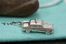 Load image into Gallery viewer, Tiffany &amp; Co. Silver Taxi Cab Charm Pendant
