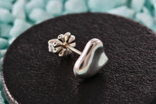 Load image into Gallery viewer, Tiffany &amp; Co. Elsa Peretti Silver Vintage Small Full Heart Stud Earring *SINGLE*
