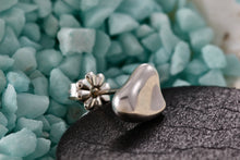 Load image into Gallery viewer, Tiffany &amp; Co. Elsa Peretti Silver Vintage Small Full Heart Stud Earring *SINGLE*
