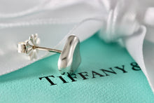 Load image into Gallery viewer, Tiffany &amp; Co. Elsa Peretti Silver Vintage Small Full Heart Stud Earring *SINGLE*
