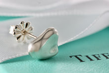 Load image into Gallery viewer, Tiffany &amp; Co. Elsa Peretti Silver Vintage Small Full Heart Stud Earring *SINGLE*
