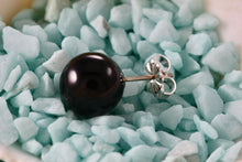 Load image into Gallery viewer, Tiffany &amp; Co. Silver 10mm Black Onyx Ball Bead Stud Earring *SINGLE*
