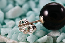 Load image into Gallery viewer, Tiffany &amp; Co. Silver 10mm Black Onyx Ball Bead Stud Earring *SINGLE*
