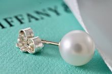 Load image into Gallery viewer, Tiffany &amp; Co. Silver 8mm Pearl Bead Stud Earring *SINGLE*
