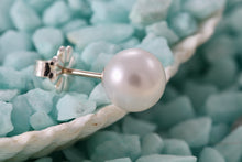 Load image into Gallery viewer, Tiffany &amp; Co. Silver 8mm Pearl Bead Stud Earring *SINGLE*
