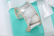 Load image into Gallery viewer, Tiffany &amp; co. Silver Twist Coil Heavy Cuff Bracelet
