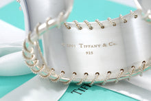 Load image into Gallery viewer, Tiffany &amp; co. Silver Twist Coil Heavy Cuff Bracelet
