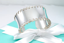 Load image into Gallery viewer, Tiffany &amp; co. Silver Twist Coil Heavy Cuff Bracelet
