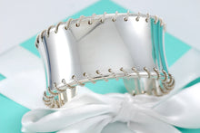 Load image into Gallery viewer, Tiffany &amp; co. Silver Twist Coil Heavy Cuff Bracelet
