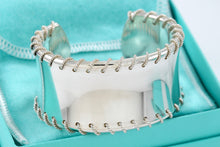 Load image into Gallery viewer, Tiffany &amp; co. Silver Twist Coil Heavy Cuff Bracelet

