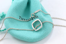 Load image into Gallery viewer, Tiffany &amp; Co. Frank Gehry Silver Mini Square Necklace
