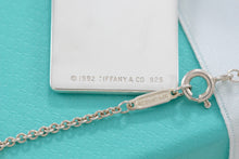 Load image into Gallery viewer, Tiffany &amp; Co. Mens Silver Red Enamel Ace of Hearts Poker Card Necklace
