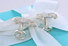 Load image into Gallery viewer, Tiffany &amp; Co. Mens Silver Rolls Royce Cufflinks
