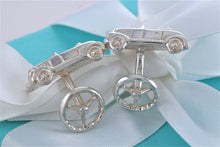 Load image into Gallery viewer, Tiffany &amp; Co. Mens Silver Rolls Royce Cufflinks
