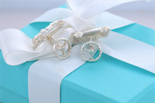 Load image into Gallery viewer, Tiffany &amp; Co. Mens Silver Rolls Royce Cufflinks
