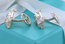 Load image into Gallery viewer, Tiffany &amp; Co. Mens Silver Rolls Royce Cufflinks
