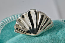 Load image into Gallery viewer, Tiffany &amp; Co. Silver Vintage 1981 Seashell Clip-On Earring *SINGLE*
