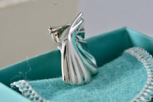 Load image into Gallery viewer, Tiffany &amp; Co. Silver Vintage 1981 Seashell Clip-On Earring *SINGLE*
