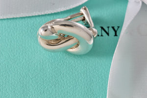 Tiffany & Co. Silver Pretzel Knot Clip-on Earring *SINGLE*