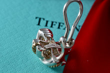 Load image into Gallery viewer, Tiffany &amp; Co. Signature &quot;X&quot; Small 18K Gold &amp; Silver Twist Rope Clip-On Earring *SINGLE*
