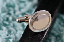 Load image into Gallery viewer, Tiffany &amp; Co. Silver Mens Oval Cufflink *SINGLE*
