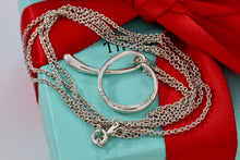 Load image into Gallery viewer, Tiffany &amp; Co. Elsa Peretti Silver Alphabet XL Letter &quot;A&quot; Pendant Necklace
