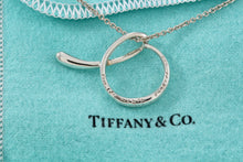 Load image into Gallery viewer, Tiffany &amp; Co. Elsa Peretti Silver Alphabet XL Letter &quot;A&quot; Pendant Necklace
