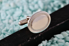 Load image into Gallery viewer, Tiffany &amp; Co. Silver Mens Oval Cufflink *SINGLE*
