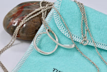 Load image into Gallery viewer, Tiffany &amp; Co. Elsa Peretti Silver Alphabet XL Letter &quot;A&quot; Pendant Necklace
