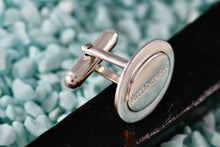 Load image into Gallery viewer, Tiffany &amp; Co. Silver MENs Oval &quot;Rittenhouse&quot; Cufflink *SINGLE*
