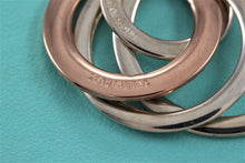 Load image into Gallery viewer, Tiffany &amp; Co. 1837 Silver Large Rubedo 4 Interlocking Circles Necklace
