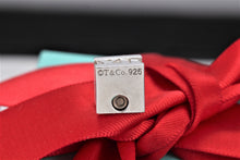 Load image into Gallery viewer, Tiffany &amp; Co. Atlas Silver Roman Numerals Cube Padlock Charm Pendant
