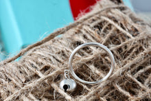 Load image into Gallery viewer, Tiffany &amp; Co. Paloma Picasso Silver Dangle Bell Ball Ring Size 9
