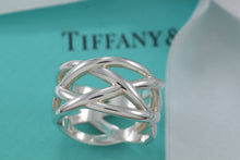 Load image into Gallery viewer, Tiffany &amp; Co. Silver Knot Weave Ring
