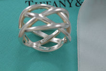 Load image into Gallery viewer, Tiffany &amp; Co. Silver Knot Weave Ring
